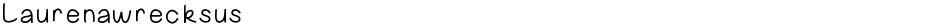 LaurenawrecksusDemo