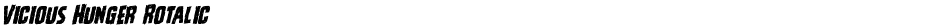 Vicious Hunger RotalicDemo