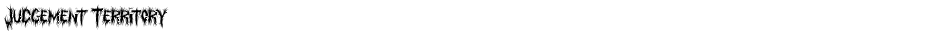 Judgement TerritoryDemo