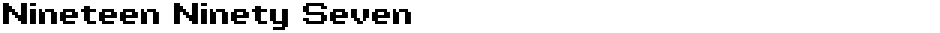 Nineteen Ninety SevenDemo