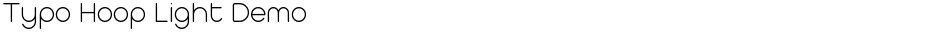 Typo Hoop Light DemoDemo