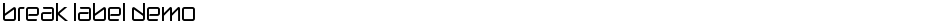 break label DEMODemo