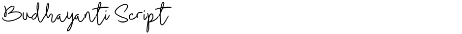 Budhayanti ScriptDemo