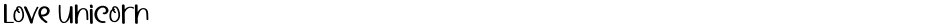 Love UnicornDemo