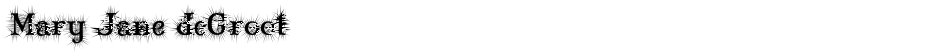 Mary Jane deGrootDemo