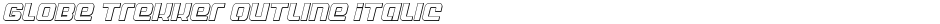 Globe Trekker Outline ItalicDemo