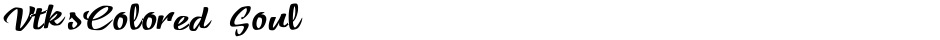 VtksColored Soul 3Demo