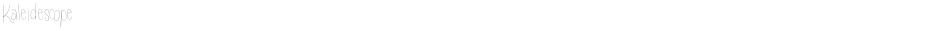 KaleidescopeDemo
