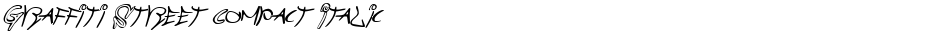Graffiti Street Compact ItalicDemo
