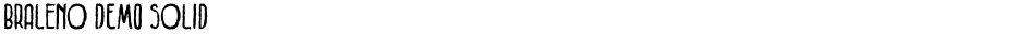 Braleno DEMO SolidDemo