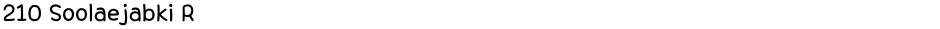 210 Soolaejabki RDemo