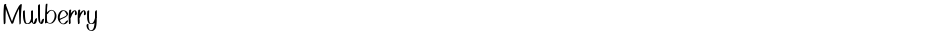 MulberryDemo
