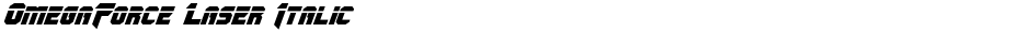 OmegaForce Laser ItalicDemo