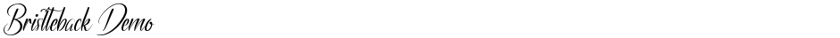 Bristteback DemoDemo