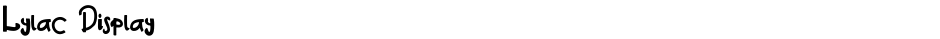 Lylac DisplayDemo