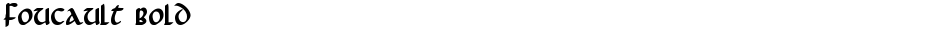 Foucault BoldDemo