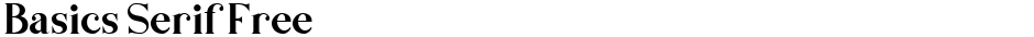 Basics Serif FreeDemo