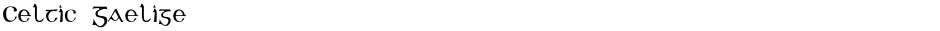 Celtic GaeligeDemo