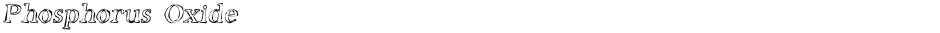 Phosphorus OxideDemo