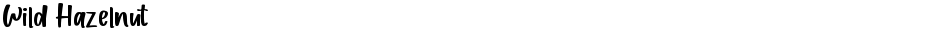 Wild HazelnutDemo