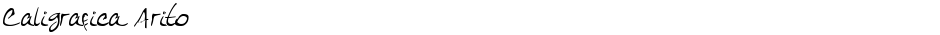 Caligrafica AritoDemo