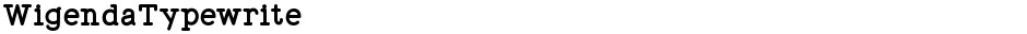 WigendaTypewriteDemo