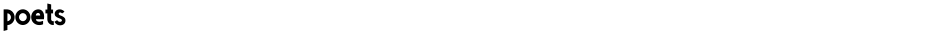 PoetsDemo