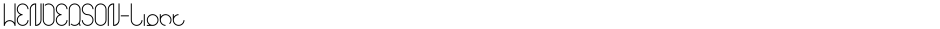 HENDERSON-LightDemo