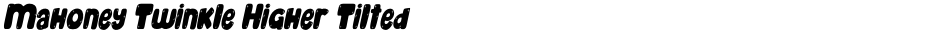 Mahoney Twinkle Higher TiltedDemo