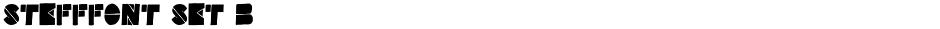 Stefffont Set BDemo