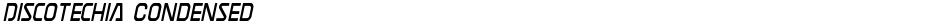 Discotechia CondensedDemo