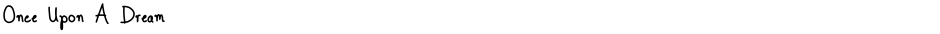 Once Upon A Dream Demo