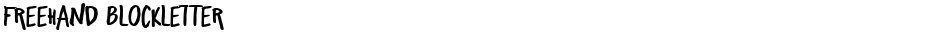 Freehand BlockletterDemo