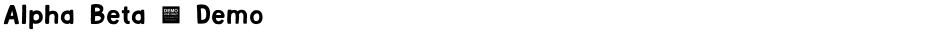 Alpha Beta - DemoDemo