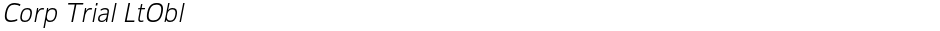 Corp Trial LtOblDemo
