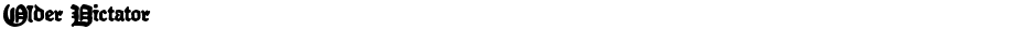 Older DictatorDemo