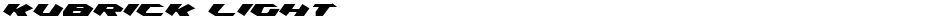Kubrick LightDemo