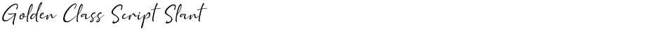 Golden Class Script SlantDemo