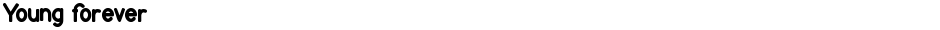 Young foreverDemo