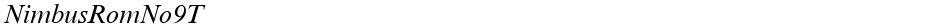 NimbusRomNo9TDemo