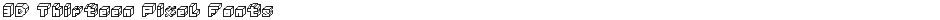 3D Thirteen Pixel FontsDemo