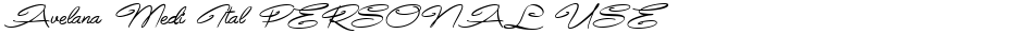 Avelana Medi Ital PERSONAL USEDemo