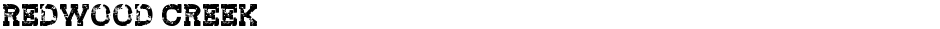 Redwood CreekDemo