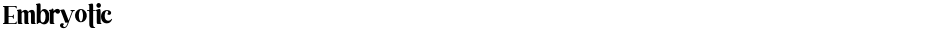EmbryoticDemo