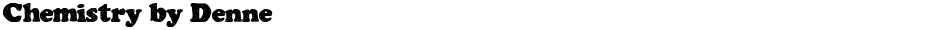 Chemistry by DenneDemo