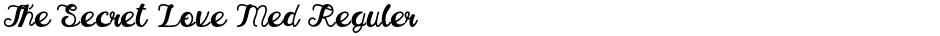 The Secret Love Med RegulerDemo