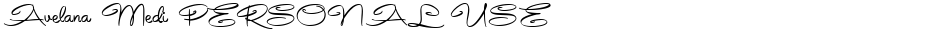 Avelana Medi PERSONAL USEDemo