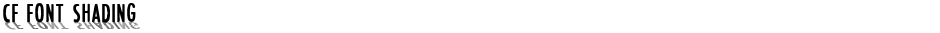 CF Font Shading Demo