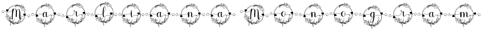 Marliana MonogramDemo