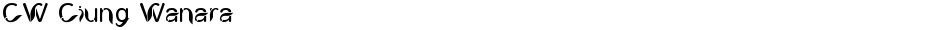 CW Ciung WanaraDemo